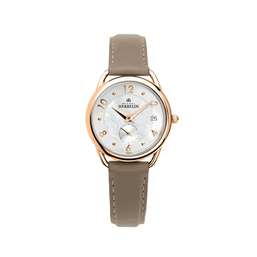 Herbelin Equinoxe Mother of Pearl Dial Rose Gold Stainless Steel Women Watch | 18397/PR29B